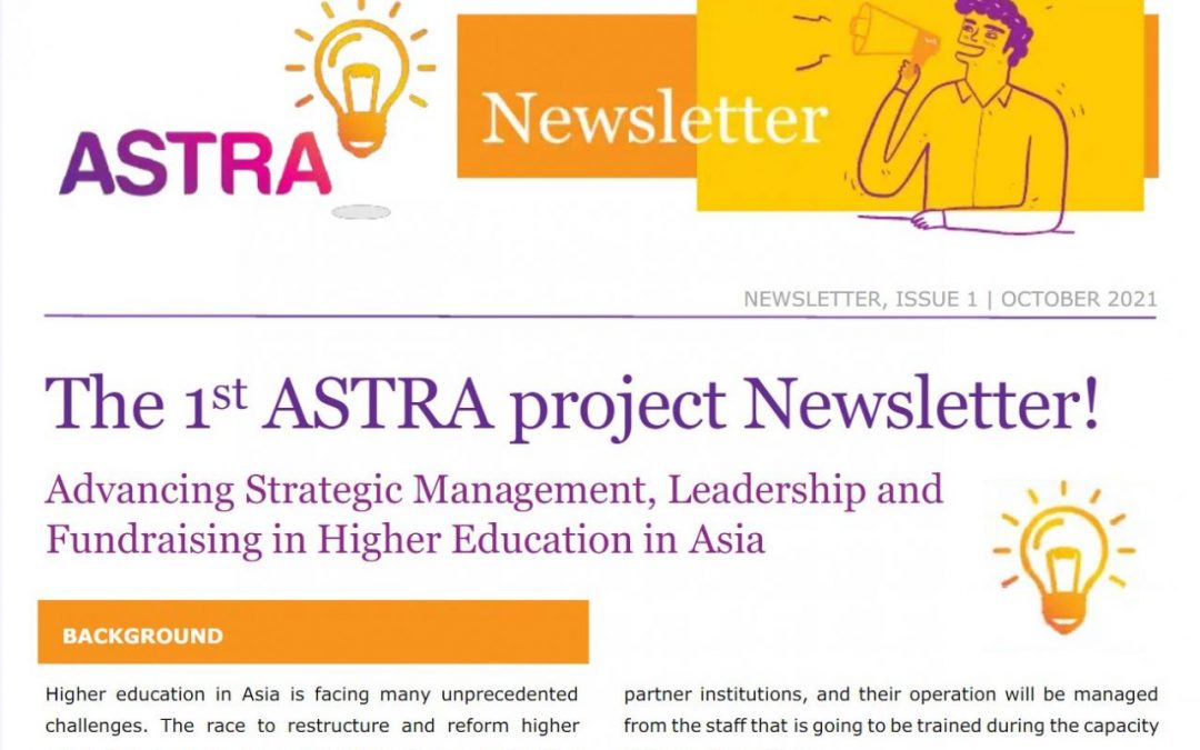 Astra – Newsletter Issue I