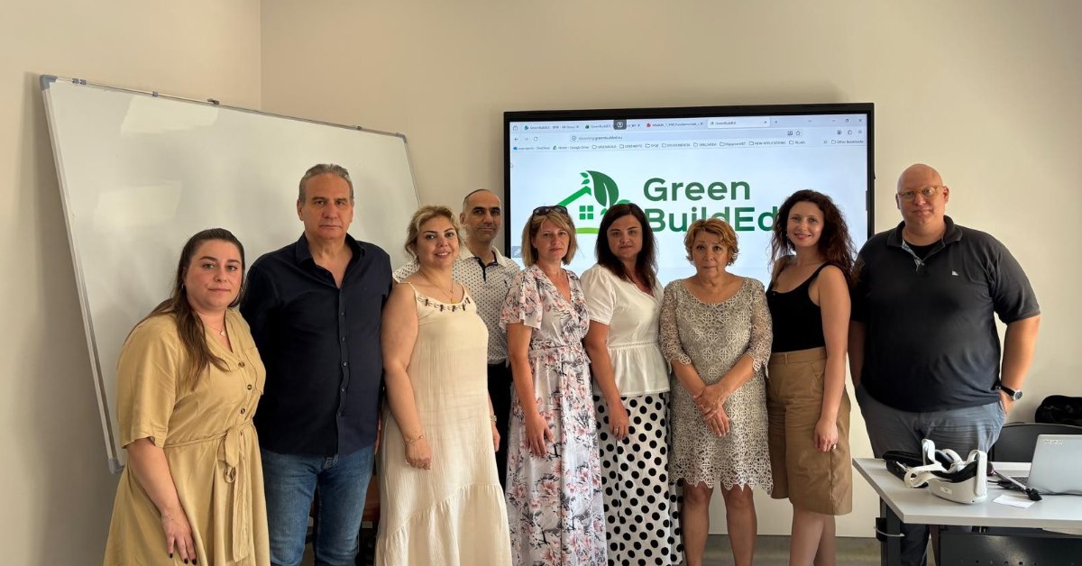GreenBuildEd project partners at the 2nd Transnational Project Meeting in Thessaloniki